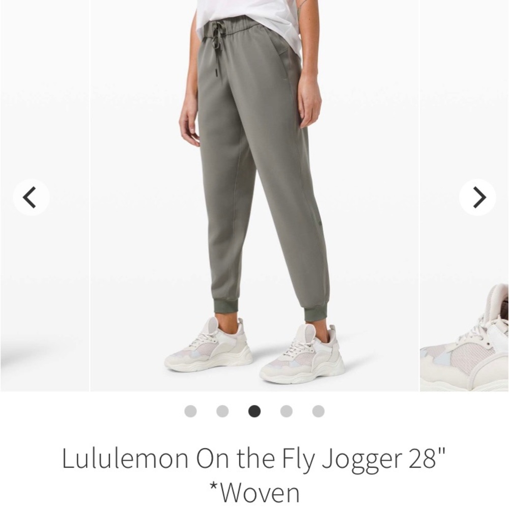 Lululemon on the fly jogger 28” *woven - NWOT